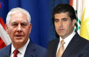 تيلرسون للبارزاني: الدستور العراقي هو السبيل لحل المشاكل بين أربيل وبغداد