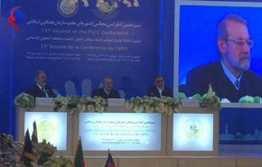 لاريجاني: امريكا لا تريد القضاء على الارهاب في المنطقة