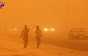 العراق: عاصفة ترابية تقطع الكهرباء بشكل كامل عن راوة