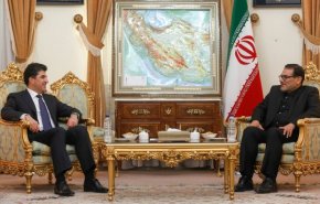 شمخاني لبارزاني: نسعى لإزالة عقبات حوار بغداد وأربيل