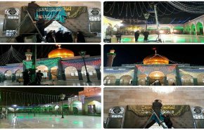 آذین‌بندی زینبیه در آستانه ولادت حضرت زینب(س)