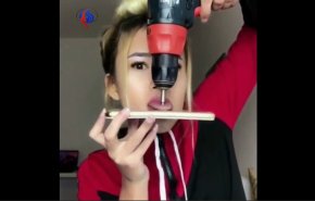 فيديو مرعب... فتاة تثقب لسانها وتثير الفزع على الانترنت! 