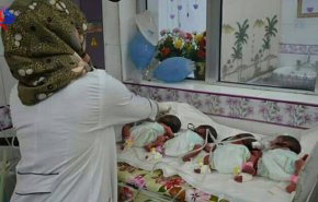 سيدة كربلائية تضع توأما رباعيا