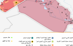 خارطة توازن القوى في سوريا والعراق
