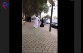 شاهد.. رقص شاب وفتاة في الشارع العام.. هذه سعودية بن سلمان!