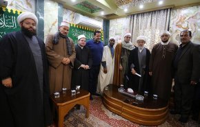 وفد من رجال الدين في الازهر يصل الى كربلاء 