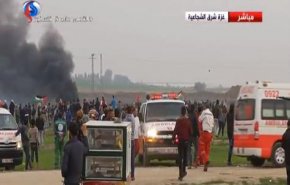 زخمی‌شدن نزدیک به 300 فلسطینی در جمعه خشم با نام 