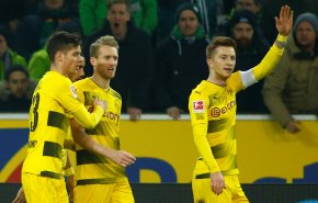 دورتموند يفوز بفضل هدف رويس وتألق حارس مرماه