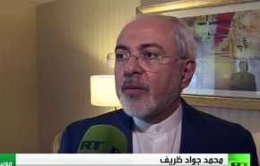 ظريف : لا محيد عن مواجهة واشنطن وإيقاف تدخلاتها في سوريا