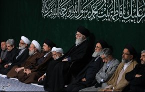 اقامة مجلس عزاء ذكرى استشهاد السيدة فاطمة الزهراء (س) بحضور قائد الثورة + صور