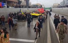 مظاهرات في كردستان العراق لمساندة مدينة عفرين السورية 