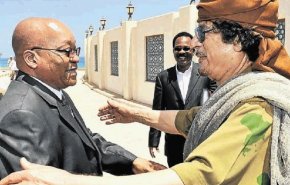إصابة أحد المقربين السابقين من القذافي في جنوب افريقيا
