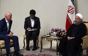 الرئيس روحاني: لا ينبغي ان تتأثر الرياضة بقضايا غير رياضية 