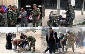 بعد اقتراب الجيش من تحرير الغوطة، هذه هي نداءات قادتها لاهلها