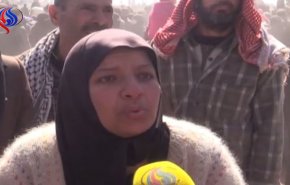 هكذا كان حال المدنيين في الغوطة الشرقية قبل خروجهم من المعبر الانساني!! 