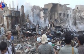 استشهاد 17 مواطنا بغارات للعدوان على منزل بصعدة 