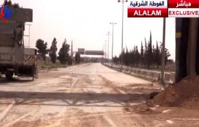 بالفيديو...كاميرا العالم تواكب تنفيذ اتفاق اخراج المسلحين من حرستا 