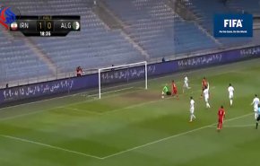 إيران تتغلب على الجزائر بهدفين مقابل هدف واحد في مباراة ودية