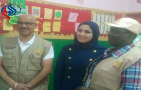 وفد الاتحاد الإفريقي يتفقد اللجان الانتخابية في مصر