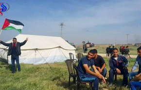 إرادة العودة تبدأ من خيمة 