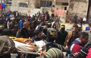 بالصور.. جماهير غزة تشيع شهداء مجزرة 