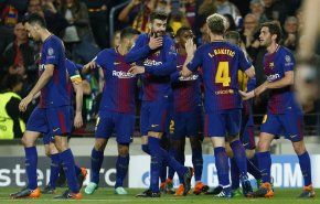 برشلونة يكرم وفادة ضيفه روما 