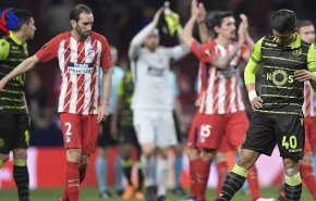 اتلتيكو مدريد الى نصف النهائي رغم الخسارة