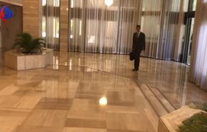 بالفيديو.. وصول الرئيس الاسد الى مكتبه في القصر الجمهوري صباح اليوم

