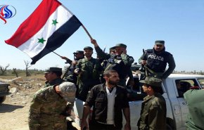 بالصور..دخول قوى الأمن الداخلي إلى مدينة دوما في الغوطة الشرقية