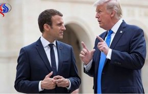 شاهد كيف احرج ترامب ماكرون في البيت الأبيض!