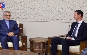بروجردي يلتقي الرئيس السوري في دمشق