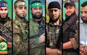 بالفيديو : تشيع شهداء القسام الستة في غزة