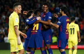 برشلونة على بعد مباراتين من انهاء الموسم دون خسارة
