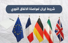 انفوجرافيك.. شروط إيران للبقاء في الإتفاق النووي