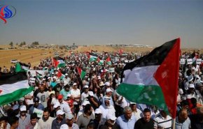 رغم الحرارة المرتفعة والاجواء الرمضانية..غزة تحيي مسيرات العودة الكبرى