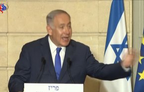 شاهد؛نتنياهو يجن وماكرون يهدئه اثر زيادة ايران قدرتها النووية!!