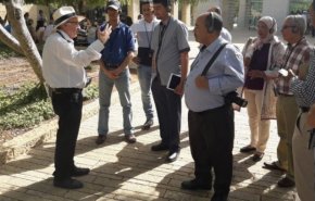 الشعب المغربي يدين زيارة الوفد التطبيعي للأراضي المحتلة