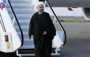 الرئيس روحاني يعود الى طهران قادما من قمة شنغهاي