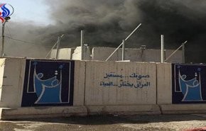 هذا ما طاله حريق المخازن الانتخابية في الرصافة ببغداد
