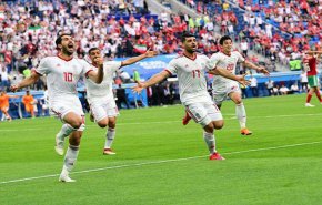 ايران تقتنص فوزا ثمينا من المغرب في الوقت القاتل
