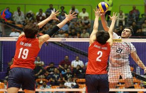 ايران تهزم كوريا الجنوبية في دوري الامم بكرة الطائرة