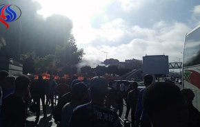 بالفيديو.. حرائق مهولة تأتي على ممتلكات مهاجرين سريين بالمغرب
