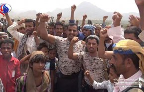 وقفة مسلحة بمديرية جبل رأس بمحافظة الحديدة لإعلان النفير العام
