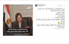 حل مشكلة غلاء الأسعار على طريقة الوزيرة المصرية!