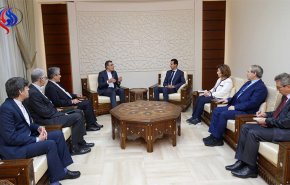 الرئيس السوري يلتقي مساعد وزير الخارجية الإيراني للشؤون السياسية