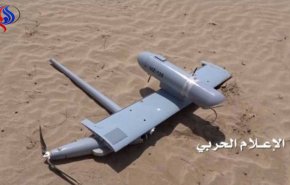 اسقاط طائرة تجسس لتحالف العدوان قبالة نجران 
