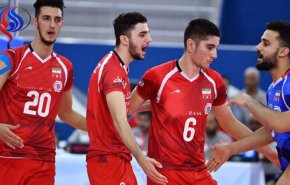 المنتخب الايراني لكرة الطائرة يتصدر مجموعته