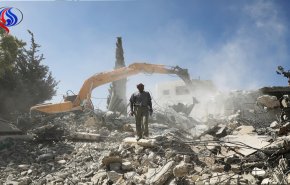 الاحتلال يواصل سياسة هدم منازل الفلسطينيين +فيديو