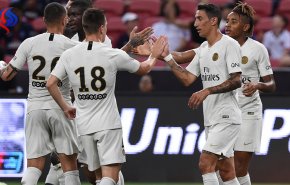 فوز سان جرمان على أتلتيكو مدريد 3-2