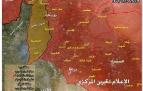 الخريطة والتفاصيل:سقوط مشروع الحزام الصهيوني جنوب سوريا